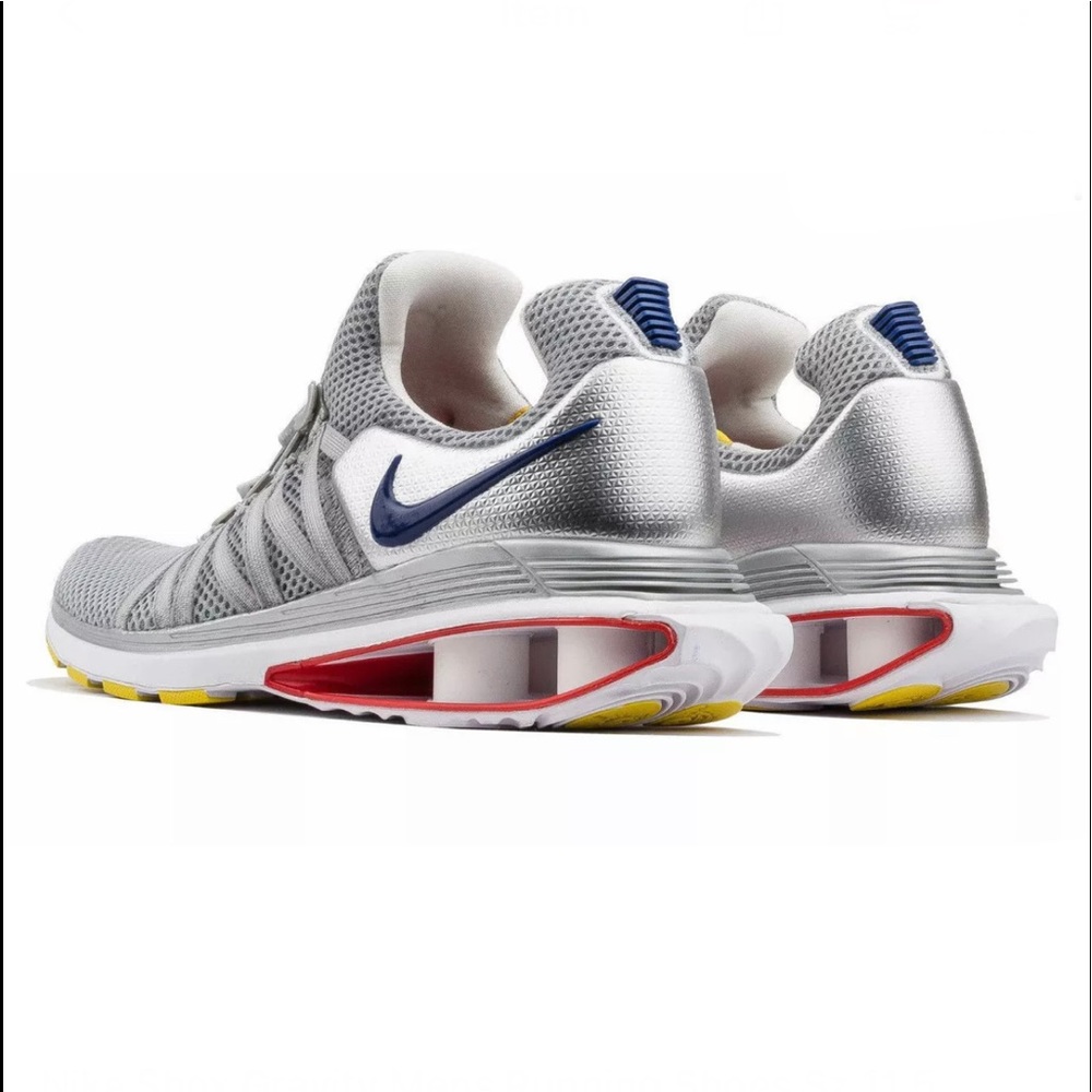 Nike Shox Gravity Sneakers Mens Running Training Shoes Metallic Silver Gray Grey - Picture 13 of 16